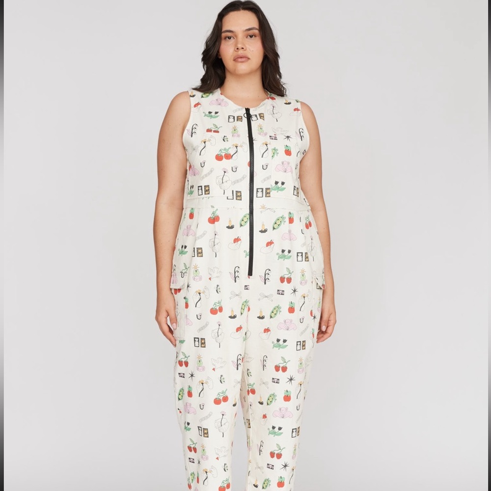 Lazy oaf x poppy crew jumpsuit (stock photo)
